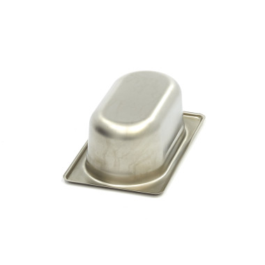 Conteneur Gastronorme - 1/9 GN - Profondeur de 6,5 cm - inox - Maxima  au meilleur prix sur Restock CHR