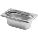 Bac GN 1/9 - Inox - 176x108x65mm - 0,6L - Budget - Saro  au meilleur prix sur Restock CHR