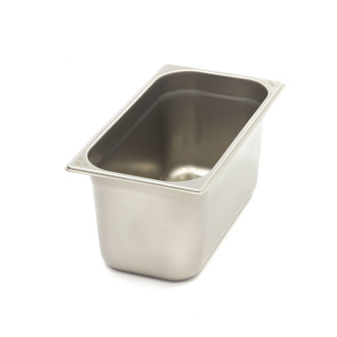 Conteneur gastronorme - GN 1/3 - 15 cm de profondeur - inox - Maxima  au meilleur prix sur Restock CHR