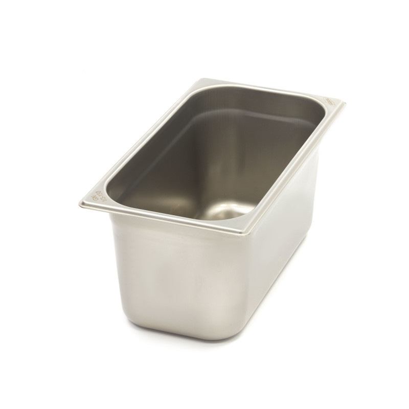 Conteneur gastronorme - GN 1/3 - 15 cm de profondeur - inox - Maxima  au meilleur prix sur Restock CHR