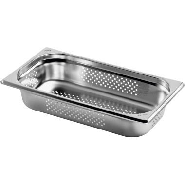Bac GN 1/3 - Inox AISI304 - 325x176x150mm - 5,7L - Perforé - TopLine - Saro  au meilleur prix sur Restock CHR