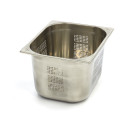 Récipient gastronorme - 1/2 GN - 20cm de profondeur - Acier inoxydable - Perforé - Maxima  au meilleur prix sur Restock CHR