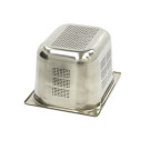 Récipient gastronorme - 1/2 GN - 20cm de profondeur - Acier inoxydable - Perforé - Maxima  au meilleur prix sur Restock CHR