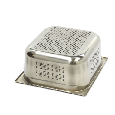 Conteneur Gastronorm - 2/3 GN - Profondeur 15cm - Perforé - Maxima  au meilleur prix sur Restock CHR