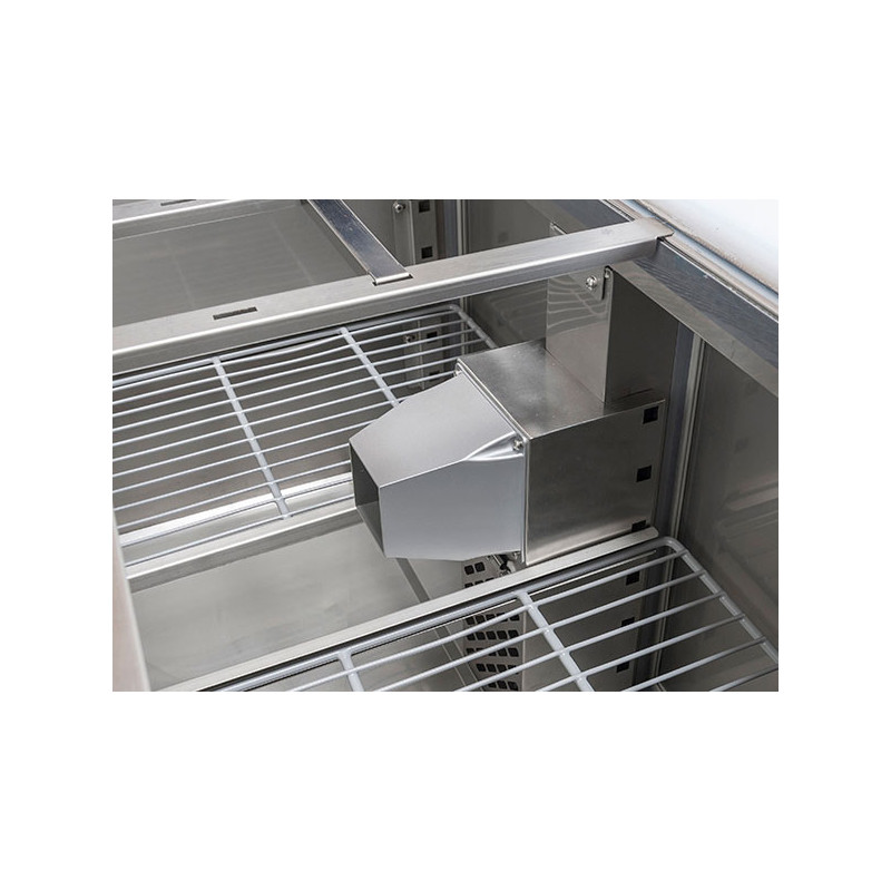 Table réfrigérée ventilée positive GN1/1 CRZ 93A - Cool Head  au meilleur prix sur Restock CHR