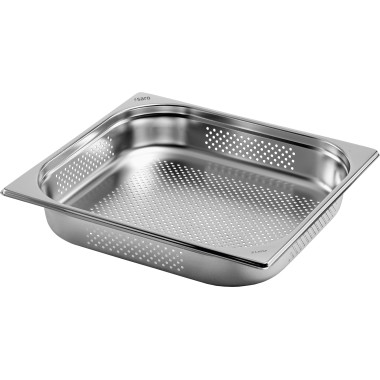 Bac GN 2/3 - Inox - 325x354x100mm - 9L - Perforé - TopLine - Saro  au meilleur prix sur Restock CHR