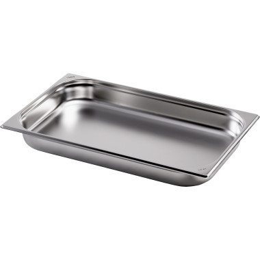 Bac GN 1/1 - Inox - 530x325x150mm - 21L - Budget - Saro  au meilleur prix sur Restock CHR