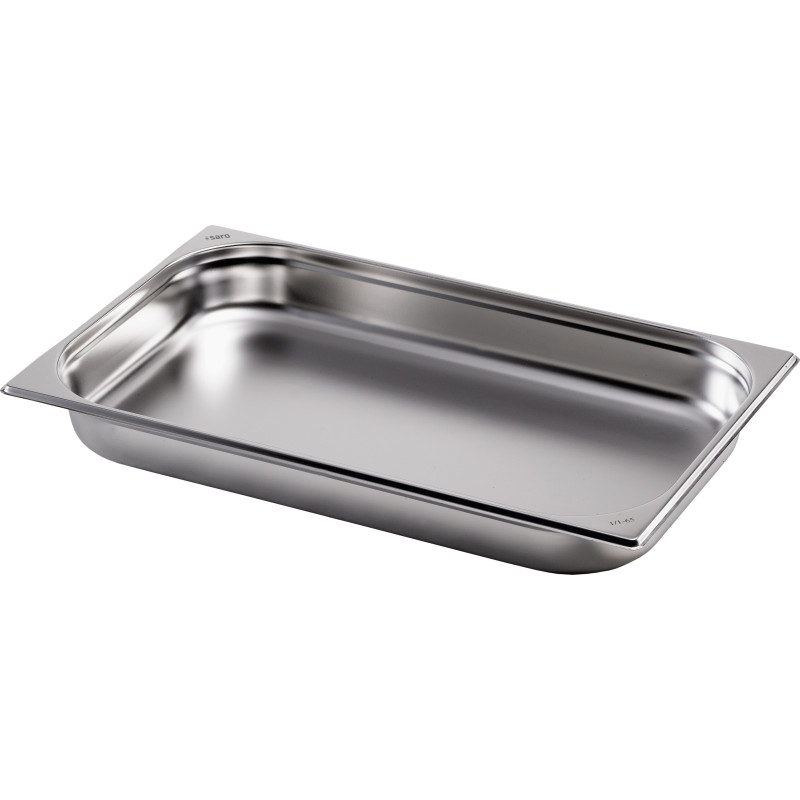 Bac GN 1/1 - Inox - 530x325x150mm - 21L - Budget - Saro  au meilleur prix sur Restock CHR