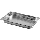 Bac GN 1/1 - Inox - 530x325x100mm - 14L - Perforé - Budget - Saro  au meilleur prix sur Restock CHR