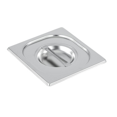 Couvercle pour bac Gastronorme 1/6 - AISI 201 - Casselin  au meilleur prix sur Restock CHR