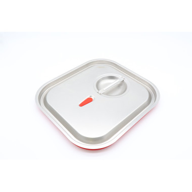 Couvercle Gastronorm - 2/3 GN - Acier inoxydable - Joint hermétique - Maxima  au meilleur prix sur Restock CHR