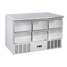 Table réfrigérée GN1/1 inox CRD 96A - Cool Head  au meilleur prix sur Restock CHR