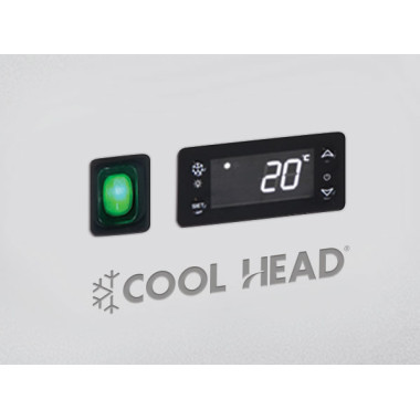Table réfrigérée GN1/1 inox CRD 96A - Cool Head  au meilleur prix sur Restock CHR