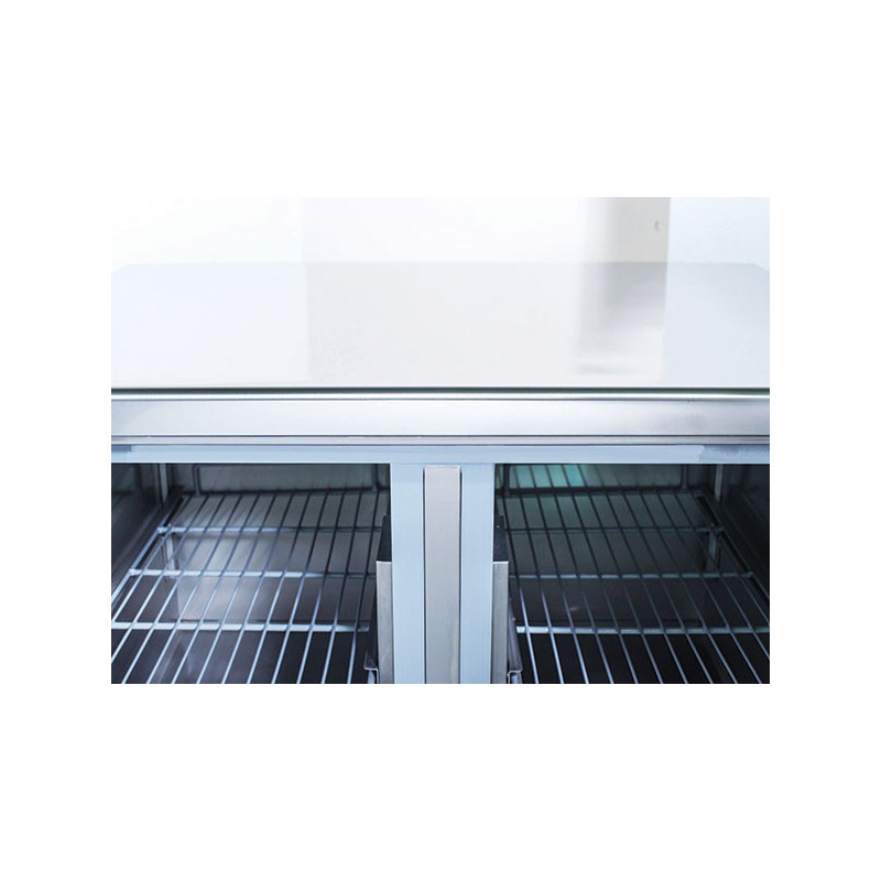 Table réfrigérée GN1/1 inox CRD 96A - Cool Head  au meilleur prix sur Restock CHR