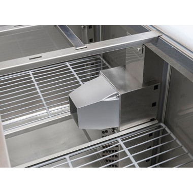 Table réfrigérée GN1/1 inox CRD 96A - Cool Head  au meilleur prix sur Restock CHR