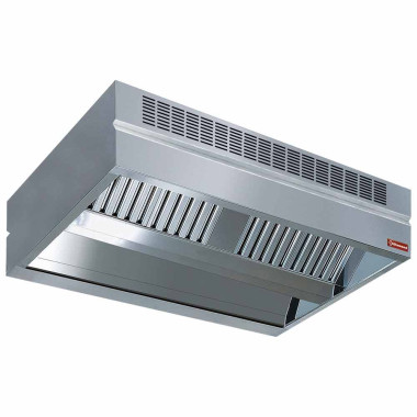 Hotte centrale à induction 3600 x1800 x500 - Diamond  au meilleur prix sur Restock CHR