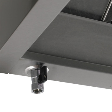 Hotte murale kubo l 2200mm/p 1300/h 450mm - Diamond  au meilleur prix sur Restock CHR