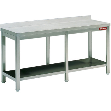 Table de travail  sous tablette  bord arrière - Diamond  au meilleur prix sur Restock CHR