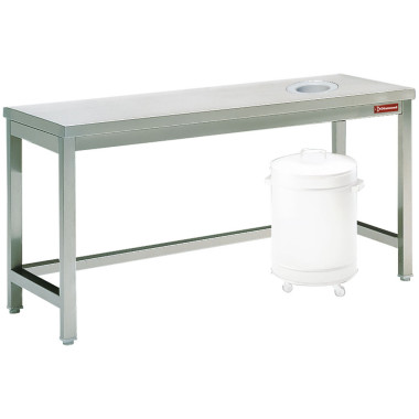 Table à débarrasser avec vide-ordure - Diamond  au meilleur prix sur Restock CHR