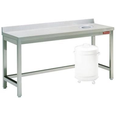 Table à débarrasser avec vide-ordure - Diamond  au meilleur prix sur Restock CHR