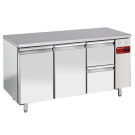 Table réfrigérée composée acier inox - Diamond  au meilleur prix sur Restock CHR