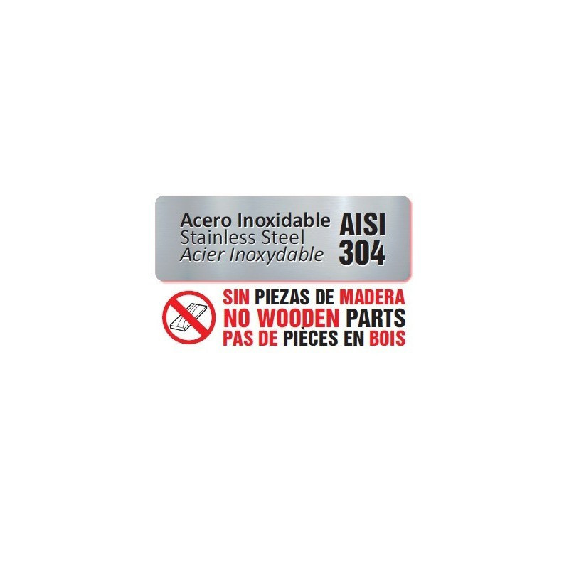 Table murale inox - AISI 304 - Avec étagère - 2000x600x850 mm - Arilex  au meilleur prix sur Restock CHR
