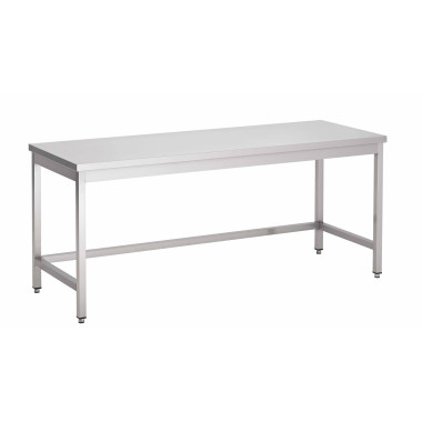 Table Centrale Sans Sous-Tablette Prof. 600 - Restock CHR  au meilleur prix sur Restock CHR
