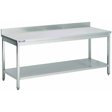 Table Adossee Avec 1 Sous-Tablette Prof. 600 - Restock CHR  au meilleur prix sur Restock CHR