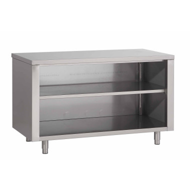 Table Armoire Centrale Ouverte Sans Portes Prof. 700 - Restock CHR  au meilleur prix sur Restock CHR