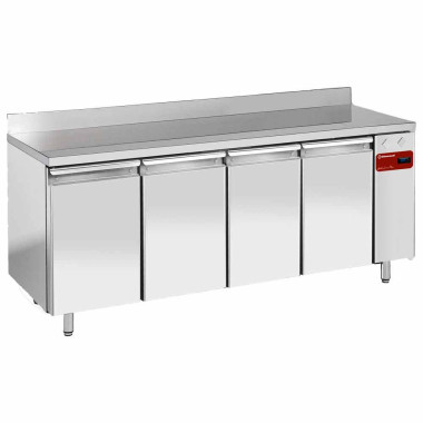 Table réfrigérée murale 4 ptes 550 litres - Diamond  au meilleur prix sur Restock CHR