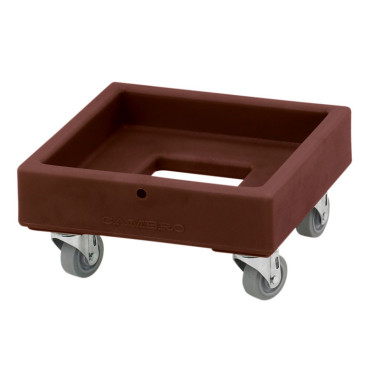 Chariot Camdolly cageots et caisses - 41 x 41 x 21.5 cm - Marron Foncé - Cambro  au meilleur prix sur Restock CHR