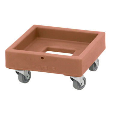 Chariot Camdolly cageots et caisses - 41 x 41 x 21.5 cm - Café - Cambro  au meilleur prix sur Restock CHR