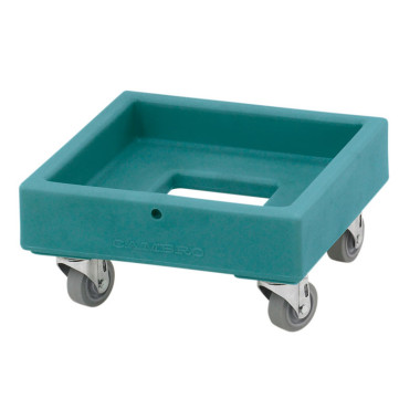 Chariot Camdolly cageots et caisses - 41 x 41 x 21.5 cm - Bleu Ardoise - Cambro  au meilleur prix sur Restock CHR
