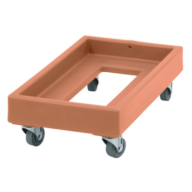 Chariot Camdolly cageots et caisses - 41 x 74.5 x 21.5 cm - Café - Cambro  au meilleur prix sur Restock CHR
