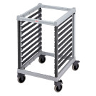 Chariot GN 2/1- 18 Bacs - 83.5 x 64.5 x 101.6 cm - Gris Moucheté - Cambro  au meilleur prix sur Restock CHR