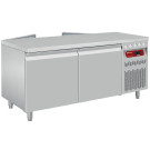 Table réfrigérée ventilée 2x 2 portes GN2/1 - Diamond  au meilleur prix sur Restock CHR