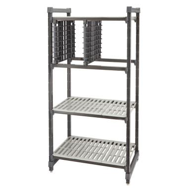 Etagère - Basics - 540 mm - lot 2 rails - Graphite Brossé - Cambro  au meilleur prix sur Restock CHR