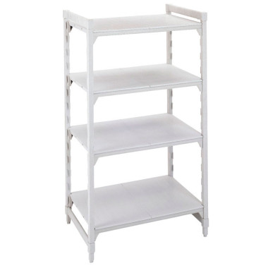 Etagère 4ét. pleines 400 x 1680 x 1800 mm blanc moucheté - Cambro  au meilleur prix sur Restock CHR