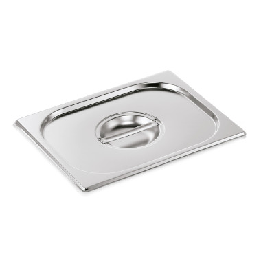 Couvercle inox GN 1/2 avec encoche cuillère GN CORE professionnel - Was Germany  au meilleur prix sur Restock CHR