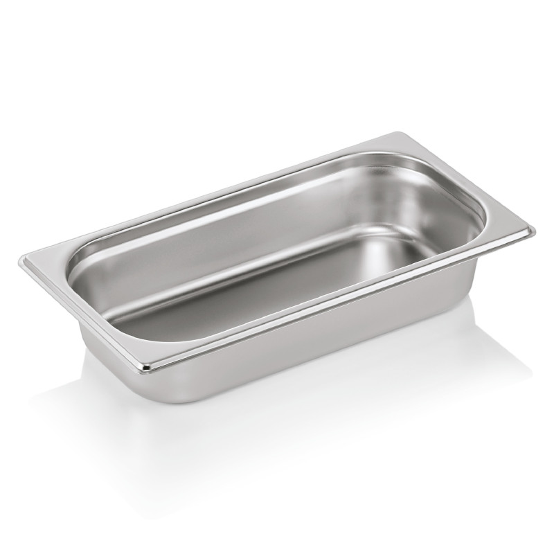 Bac inox GN 1/3 H 65 mm 2,5 ltr GN CORE professionnel - Was Germany  au meilleur prix sur Restock CHR