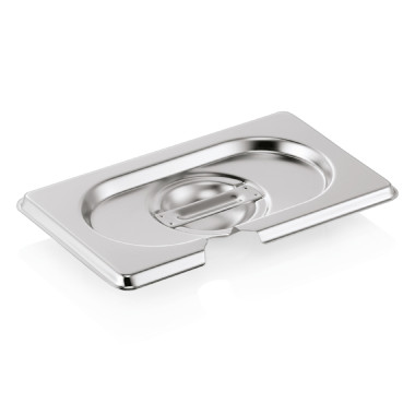 Couvercle inox GN 1/9 avec encoche cuillère GN CORE professionnel - Was Germany  au meilleur prix sur Restock CHR