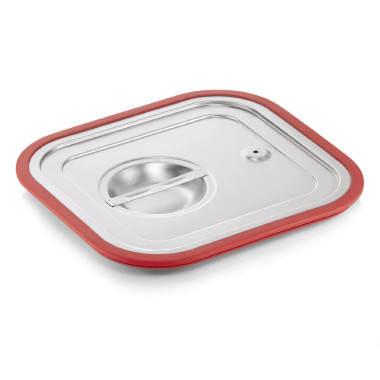 Couvercle transport inox GN 2/3 joint silicone GN CORE professionnel - Was Germany  au meilleur prix sur Restock CHR