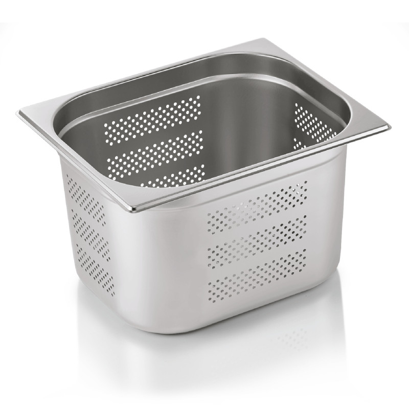 Bac inox perforé fond et côtés GN 1/2 H 200 mm 11,5 ltr GN CORE professionnel - Was Germany  au meilleur prix sur Restock CHR