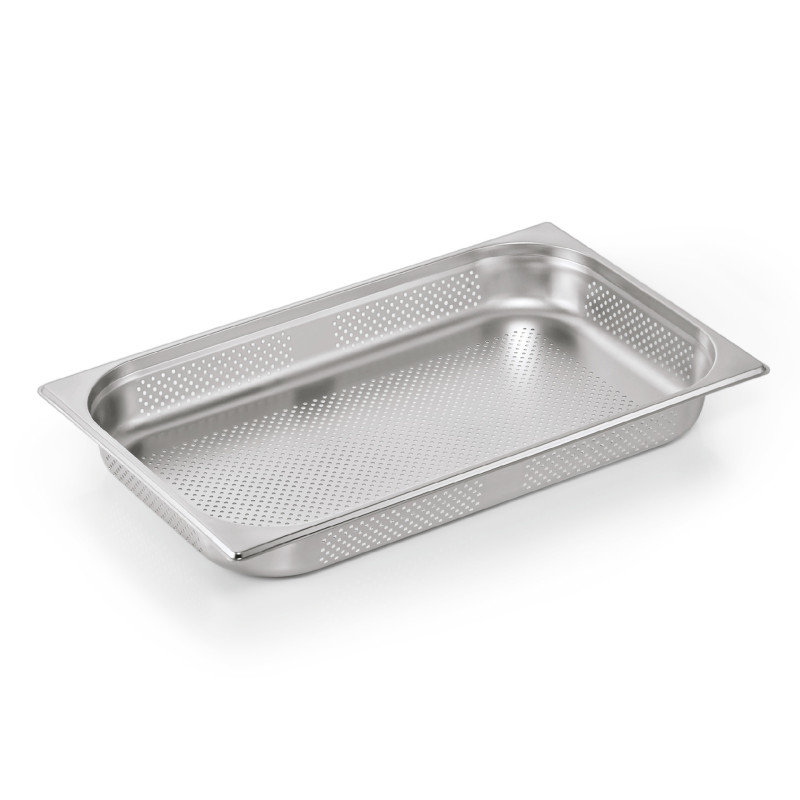 Bac inox perforé fond et côtés GN 1/1 H 65 mm 9 ltr (x6) GN ESSENTIALS professionnel - Was Germany  au meilleur prix sur Restock
