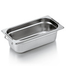 Bac inox GN 1/3 H 100 mm 4 ltr poignées rabattables GN CORE professionnel - Was Germany  au meilleur prix sur Restock CHR