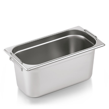 Bac inox GN 1/3 H 150 mm 5,7 ltr poignées rabattables GN CORE professionnel - Was Germany  au meilleur prix sur Restock CHR