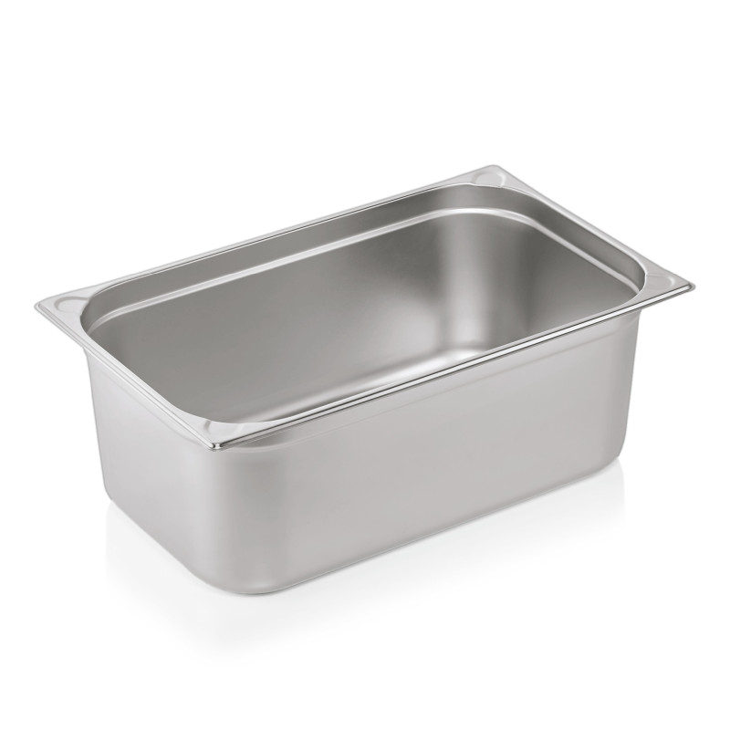 Bac inox GN 1/1 H 200 mm 28 ltr coins en U GN CORE professionnel - Was Germany  au meilleur prix sur Restock CHR