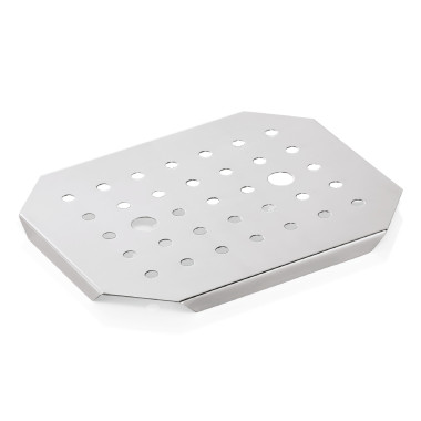 Acier inox chrome-nickel Plaque d'égouttage inox GN 1/2 inox professionnel - Was Germany  au meilleur prix sur Restock CHR