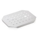 Acier inox chrome-nickel Plaque d'égouttage inox GN 1/2 inox professionnel - Was Germany  au meilleur prix sur Restock CHR