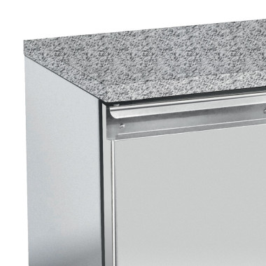 Table réfrigérée 2 portes 600 x 400 top -granit - Diamond  au meilleur prix sur Restock CHR